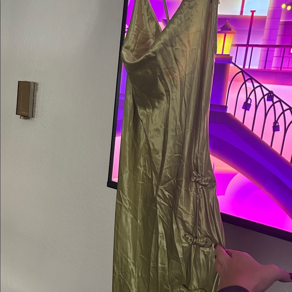 Elegant Green Dress (Fashion Nova)